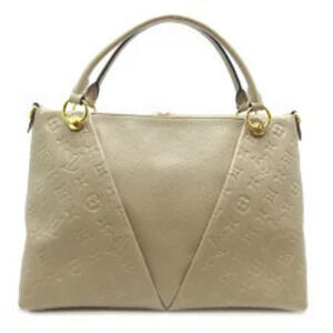 Louis Vuitton Empreinte Tote Monogram Beige V Handbag Strap Tourtrere Tan